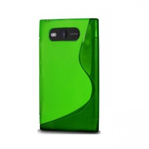 Силиконов калъф S-line - Nokia Lumia 630 зелен