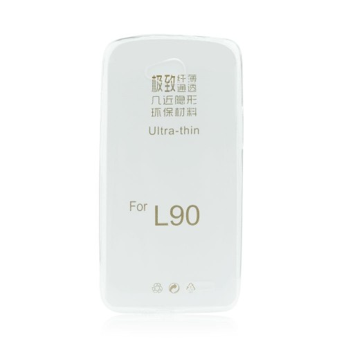 Силиконов калъф Ultra Slim - LG L90 прозрачен