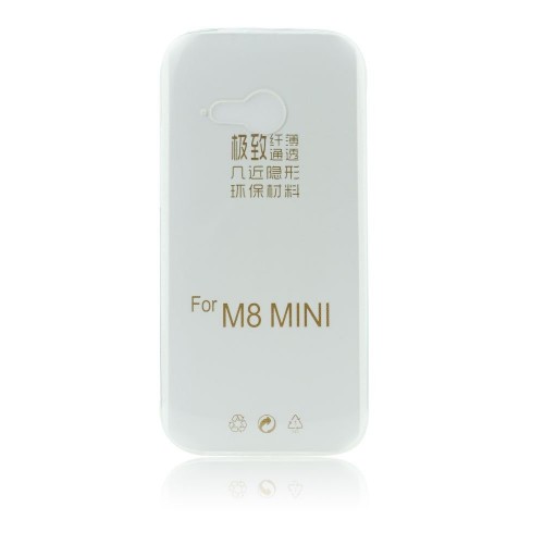 Силиконов калъф Ultra Slim - HTC One M8 Mini прозрачен