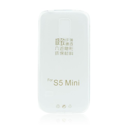 Силиконов калъф Ultra Slim - Samsung Galaxy S5 Mini прозрачен