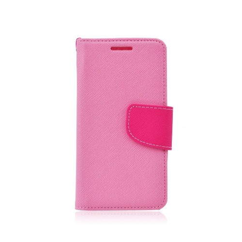 Калъф Fancy Book  - Samsung Galaxy S7 Edge светло розов