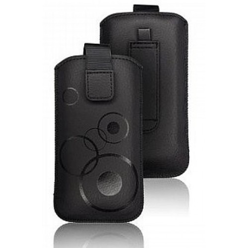 Кожен калъф - HTC Desire 600 черен