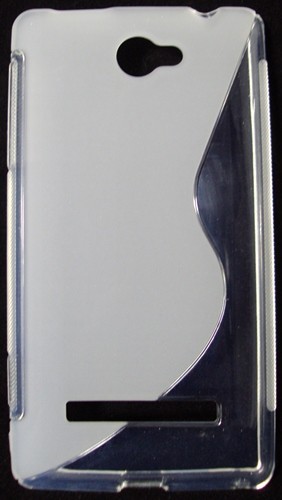 Силиконов калъф-гръб - HTC Windows Phone 8S прозрачен
