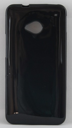 Силиконов калъф-гръб - HTC One черен