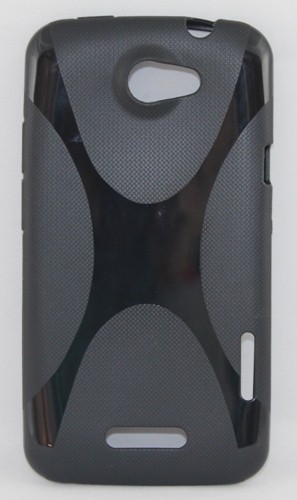 Силиконов калъф-гръб - HTC One X Plus черен