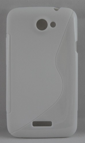 Силиконов калъф-гръб - HTC One X Plus бял