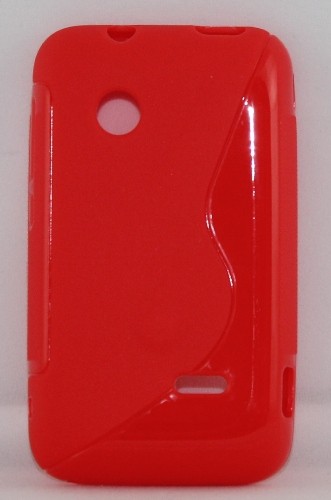 Силиконов калъф-гръб - Sony Xperia tipo червен