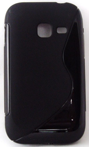 Силиконов калъф-гръб - Samsung Galaxy Ace Duos черен
