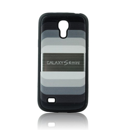 Силиконов калъф "Дъга" - Samsung Galaxy s4 Mini черен