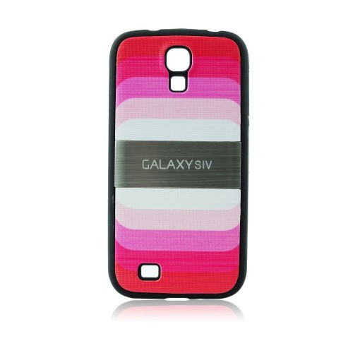 Силиконов калъф "Дъга" - Samsung Galaxy s4 розов