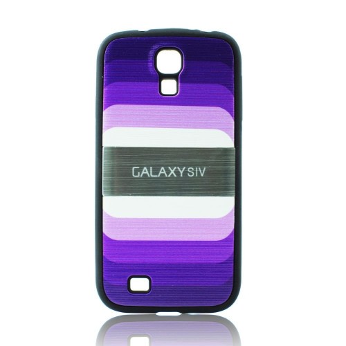 Силиконов калъф "Дъга" - Samsung Galaxy s4 виолетов