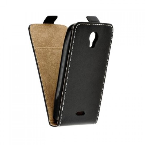 Калъф Flip Case Slim Flexi - Huawei Y3 черен Калъф Flip Case Slim Flexi - Huawei Y3 черен