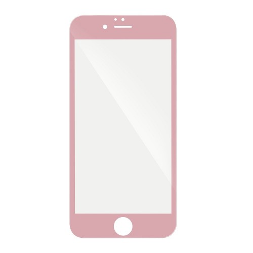 5D Протектор Full Glue Tempered Glass - Apple iPhone 7 Plus розов